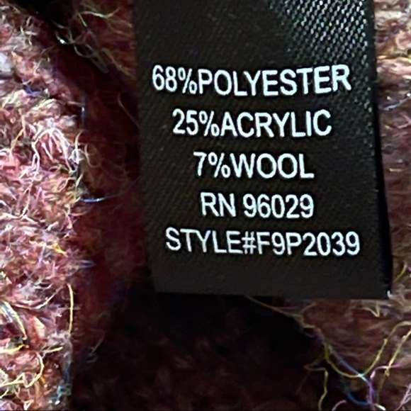 KNITIZEN Wool blend ombré striped sweater size Small - Picture 3 of 4